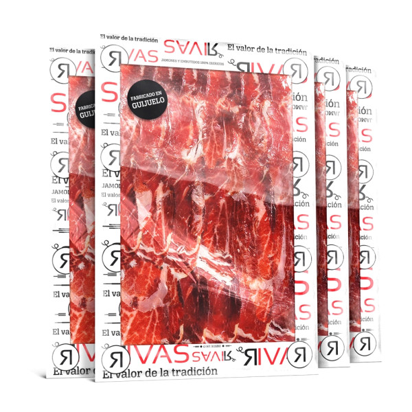 1/2 KG. PALETA BELLOTA 100% NATURAL LONCHEADA EN 5 SOBRES