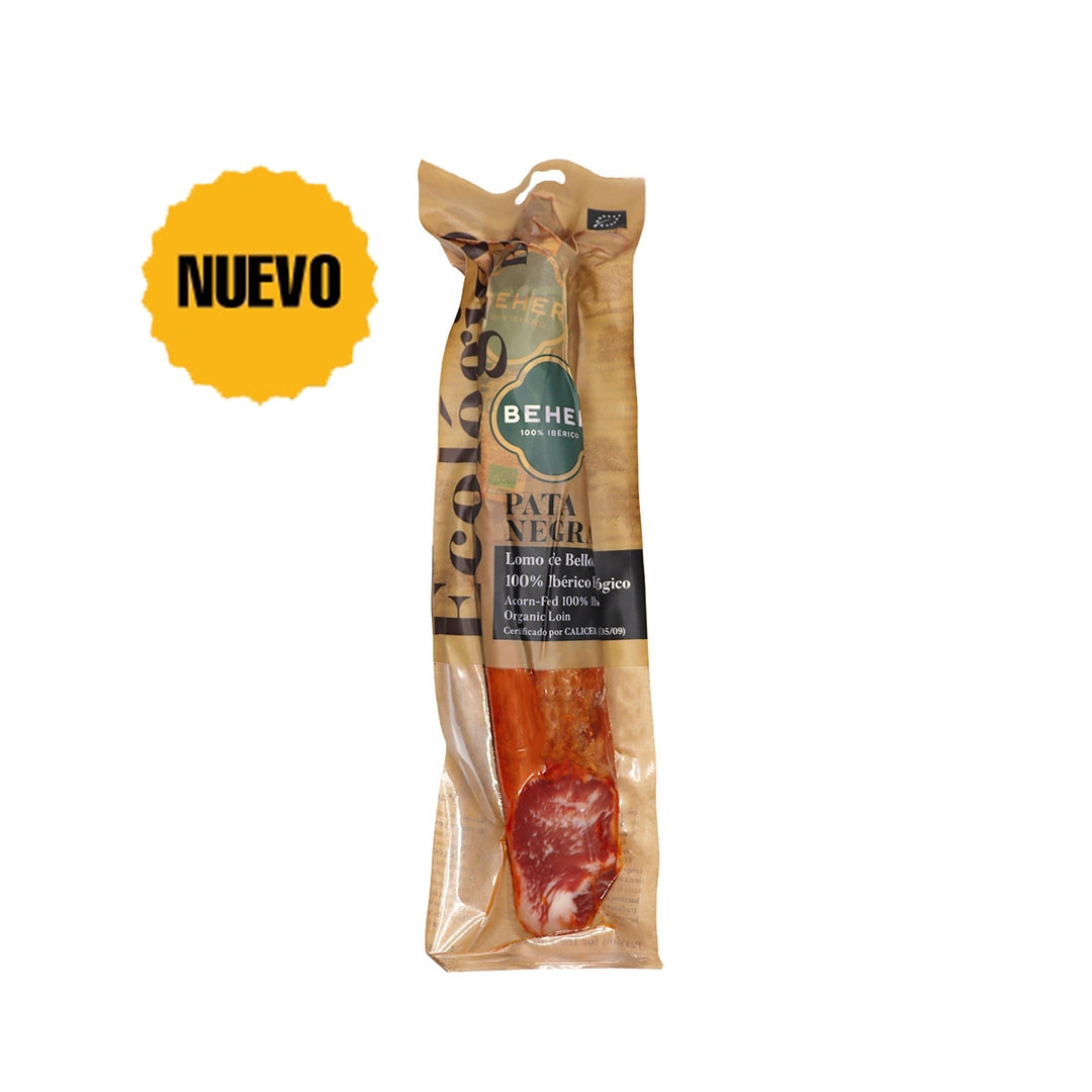 1/2 LOMO BEHER BELLOTA 100% IBÉRICO  ECOLÓGICO 100% NATURAL