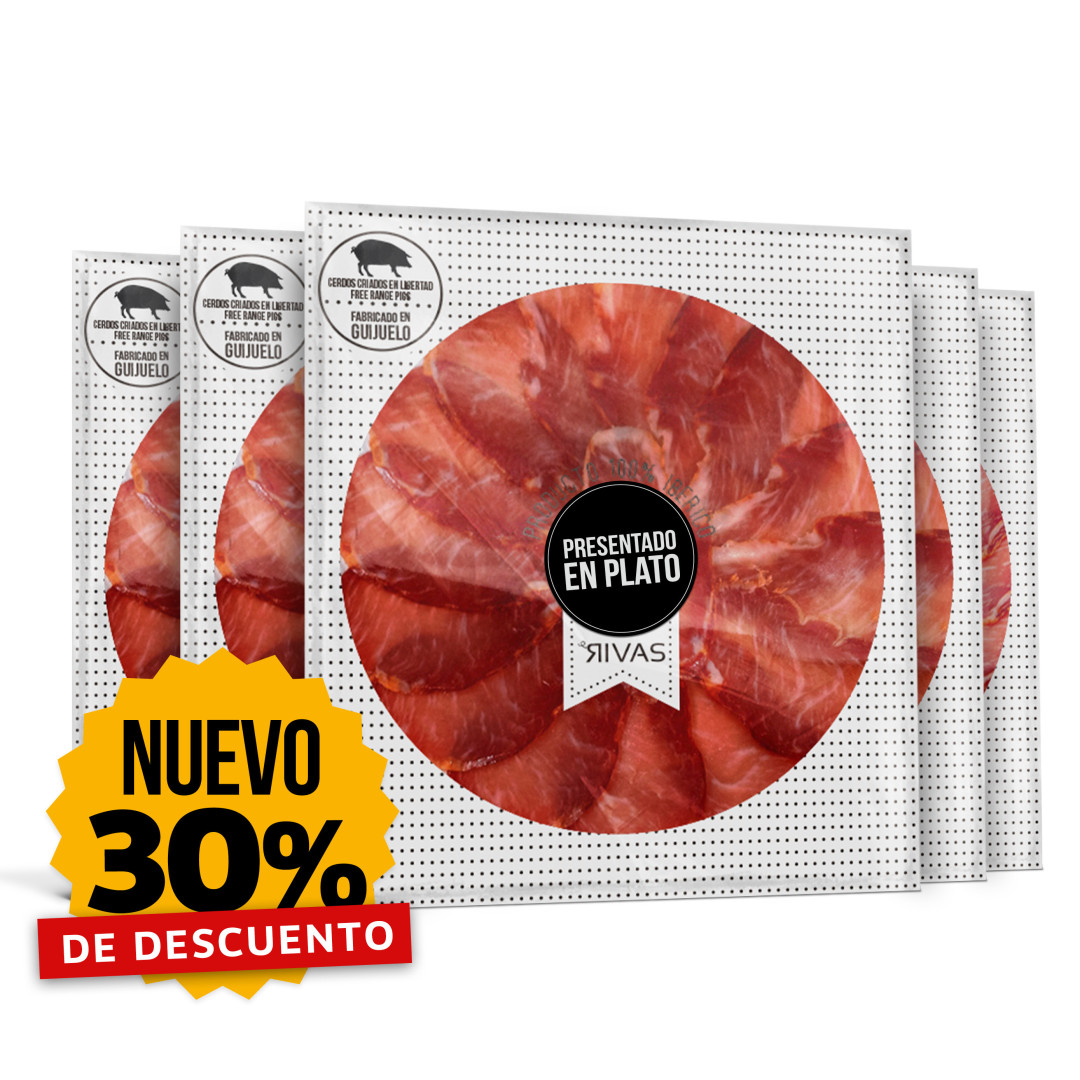 5 UNIDADES DE LOMO RIVAS SELECCIÓN CURACIÓN NATURAL PRESENTADO EN PLATO