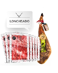 JAMÓN DE CEBO DE CAMPO 100% IBÉRICO +3 AÑOS DE CURACIÓN - (LONCHEADO)