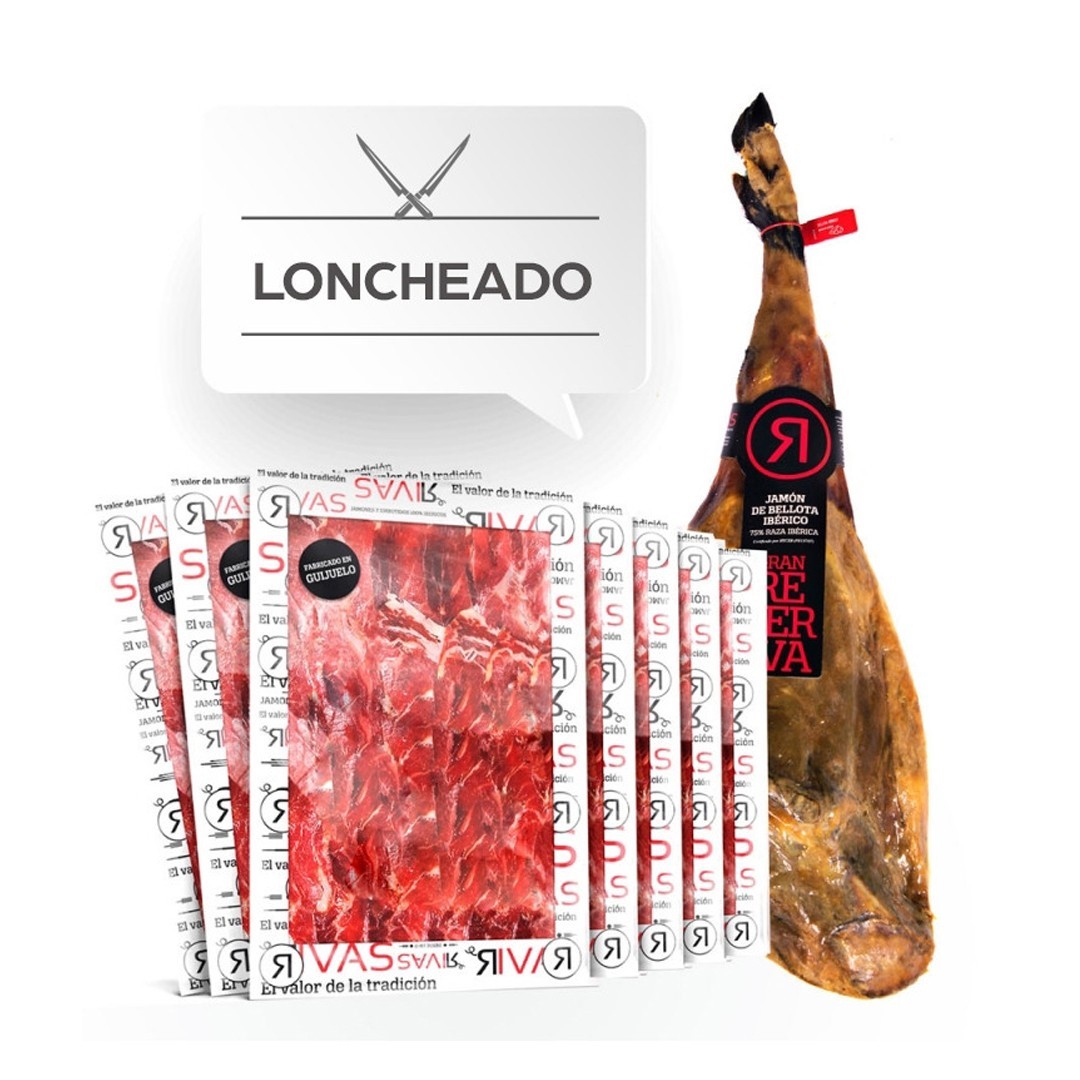 JAMON LONCHEADO DE BELLOTA IBERICO 75% IBÉRICO GRAN RESERVA D.O. SALAMANCA