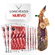 PALETA DE CEBO DE CAMPO 100% IBÉRICA +30 MESES DE CURACIÓN - (LONCHEADO)