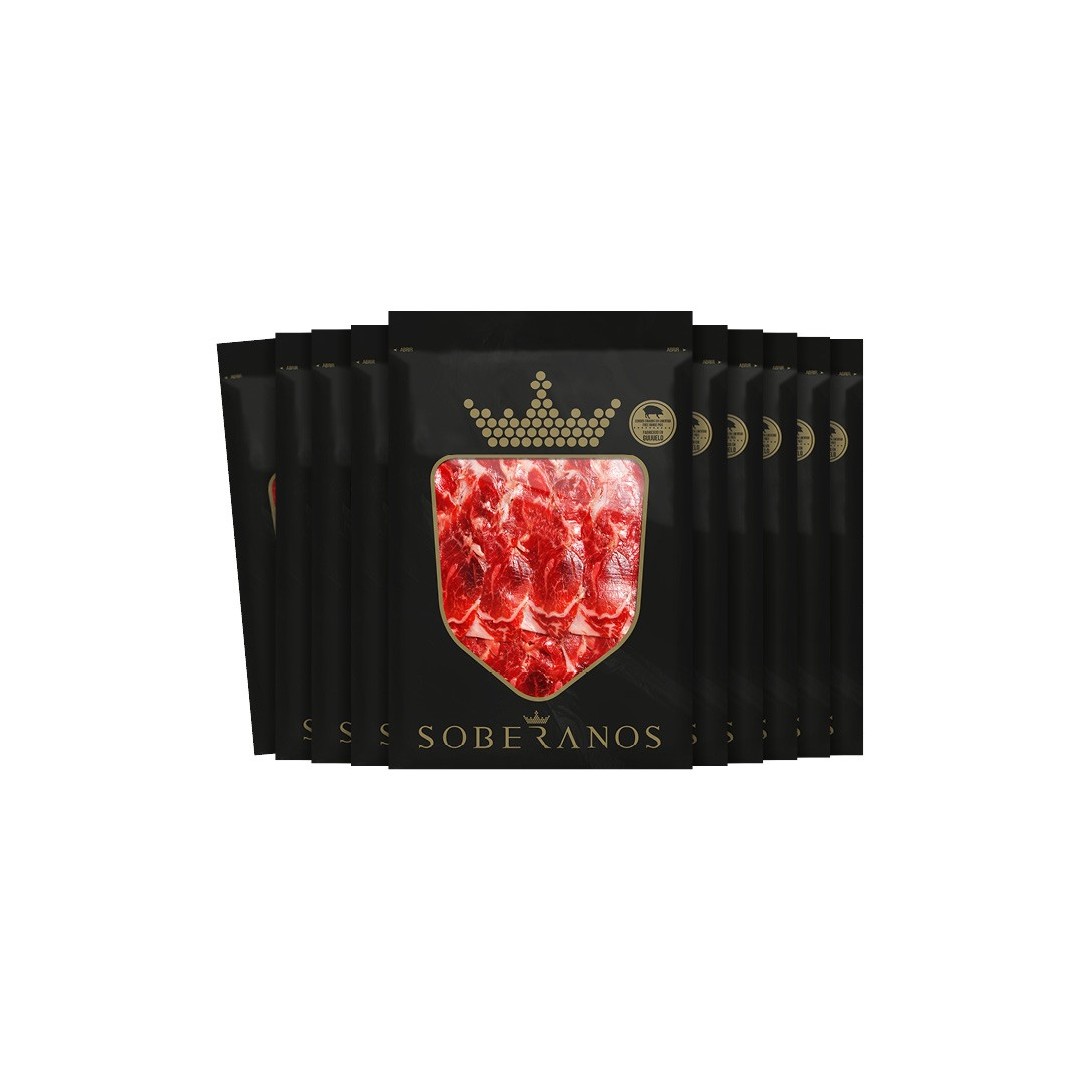 1 KG DE PALETA SOBERANOS DE BELLOTA 100% IBÉRICA LONCHEADA