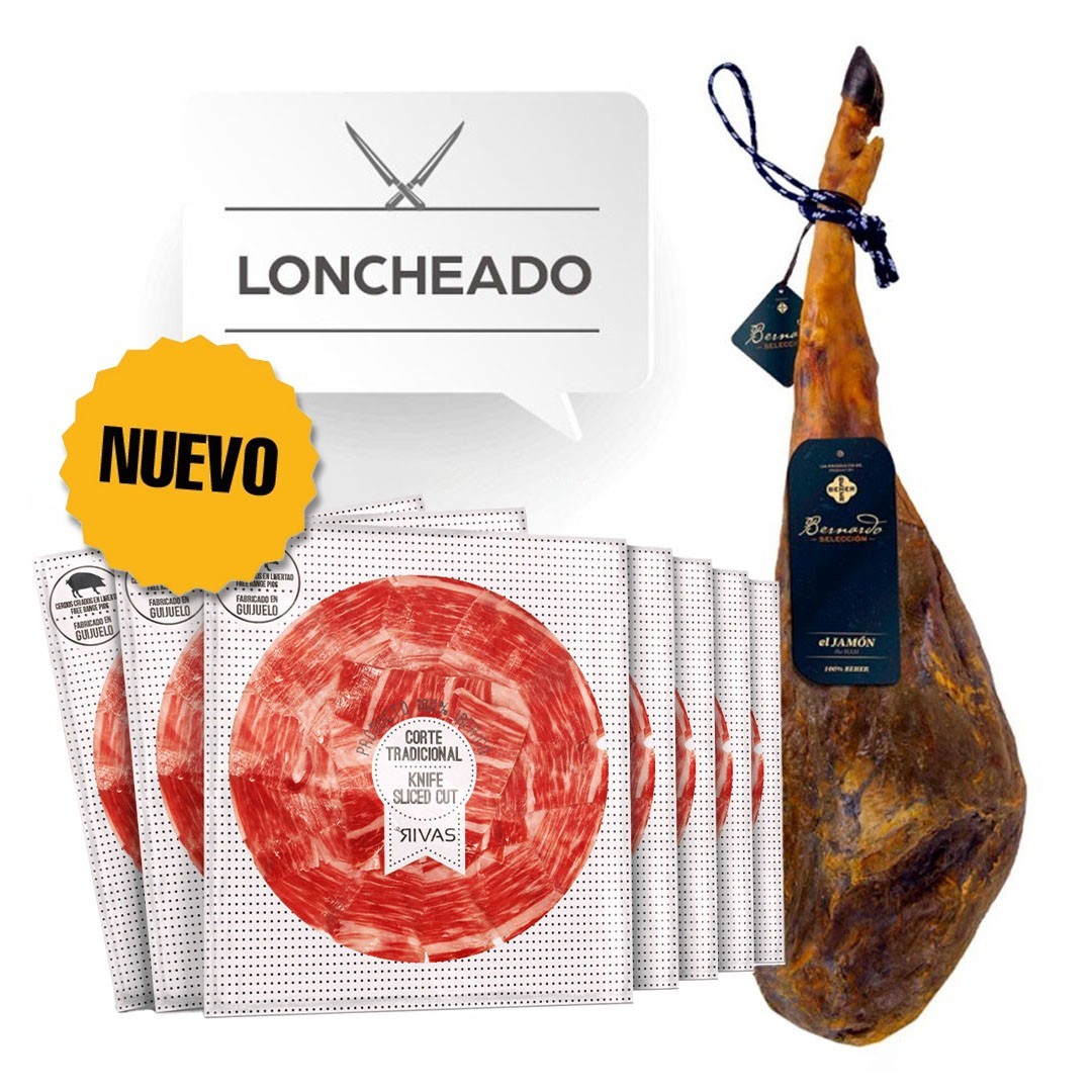 JAMÓN LONCHEADO BERNARDO SELECCION 100% BEHER CORTE TRADICIONAL