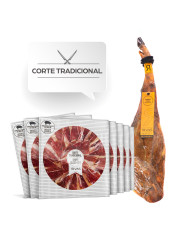 JAMÓN RIVAS GRAN RESERVA 100% NATURAL  CORTE TRADICIONAL
