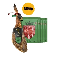 JAMÓN DE CEBO DE CAMPO IBÉRICO 50% RAZA IBÉRICA SOBERANOS (LONCHEADO)