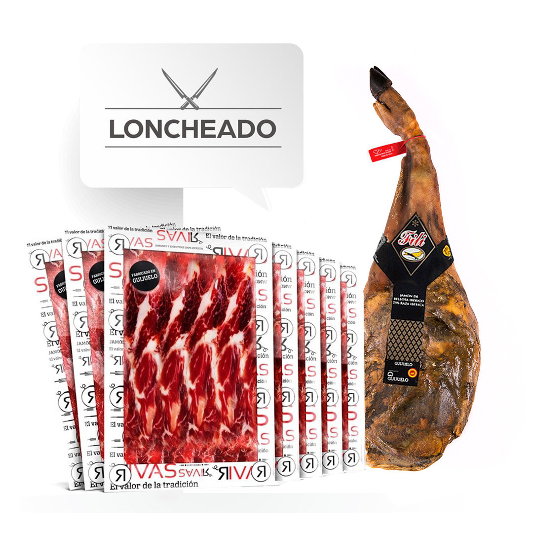 PALETA LONCHEADA DE BELLOTA IBÉRICA 75% RAZA IBÉRICA D.O GUIJUELO - FILI