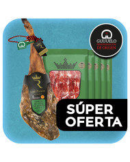 JAMÓN DE CEBO DE CAMPO 75% IBÉRICO DENOMINACIÓN DE ORIGEN PROTEGIDA GUIJUELO SOBERANOS (LONCHEADO)