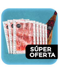 JAMON DE BELLOTA IBERICO 75% RAZA IBÉRICA GRAN RESERVA D.O. SALAMANCA (LONCHEADO)