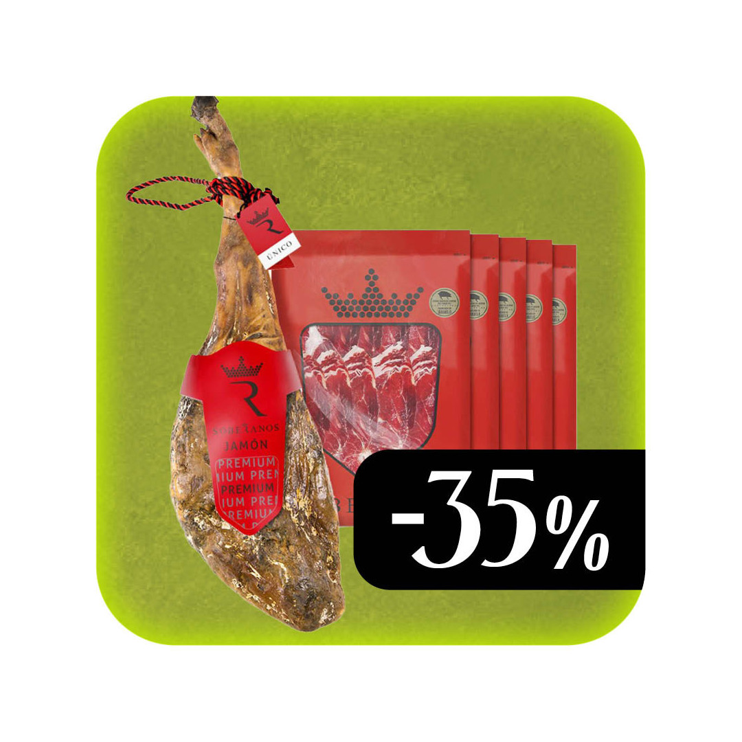 JAMÓN SOBERANOS PREMIUM (LONCHEADO)
