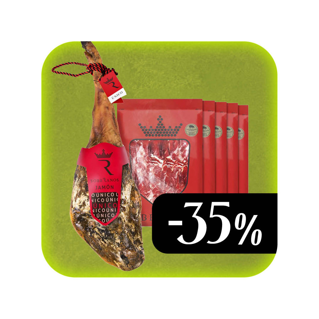 JAMÓN SOBERANOS ÚNICO (LONCHEADO)