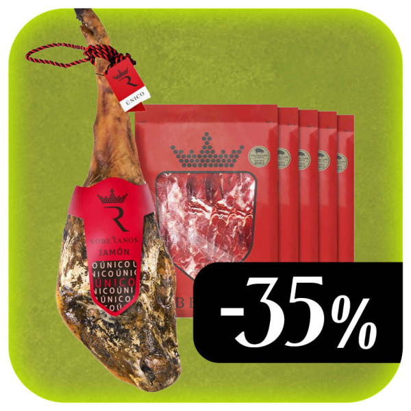 JAMÓN SOBERANOS ÚNICO (LONCHEADO)