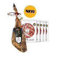 JAMÓN DE CEBO 100% IBÉRICO SOBERANOS (LONCHEADO) - CORTE TRADICIONAL