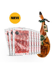 JAMÓN LONCHEADO DE CEBO 100% IBÉRICO SOBERANOS - CORTE TRADICIONAL