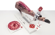JAMÓN DE BELLOTA 100% IBÉRICO ORO BEHER "PATA NEGRA" 30/40 MESES DE CURACIÓN-1