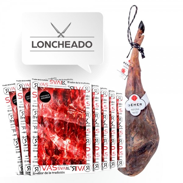 JAMÓN BEHER ETIQUETA ORO 30/40 MESES (LONCHEADO)