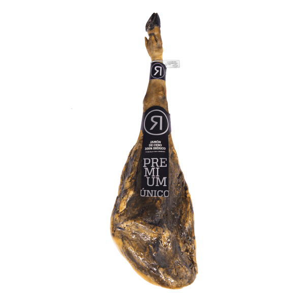 JAMÓN DE CEBO 100% RAZA IBÉRICA  PREMIUM RIVAS + 3 AÑOS DE CURACIÓN