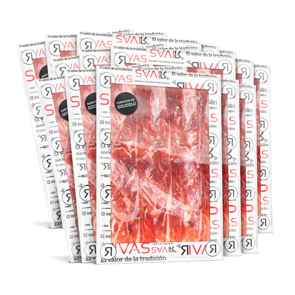 JAMÓN RIVAS 100%  CEBO DE CAMPO IBÉRICO