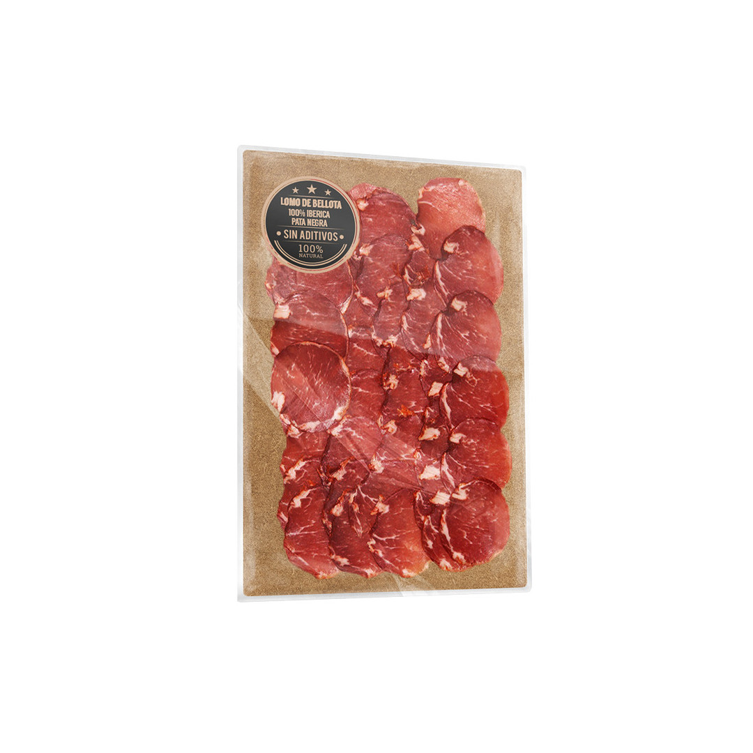 MEDIO KILO DE  LOMO ETIQUETA NEGRA 100% NATURAL PREMIUM - PACK DE 5 SOBRES