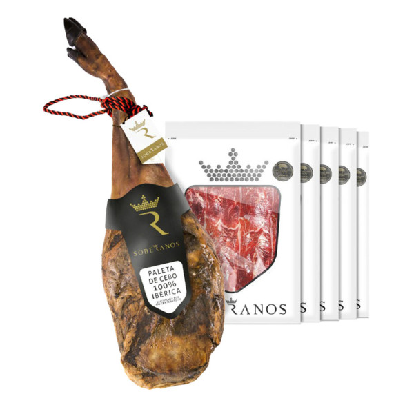 PALETA DE CEBO 100% IBÉRICA SOBERANOS - LONCHEADA