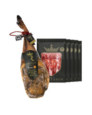 PALETA DE BELLOTA 100% IBÉRICA CON DENOMINACIÓN DE ORIGEN PROTEGIDA GUIJUELO SOBERANOS - LONCHEADA