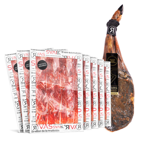 PALETA RIVAS 100% IBERICA CEBO LONCHEADA