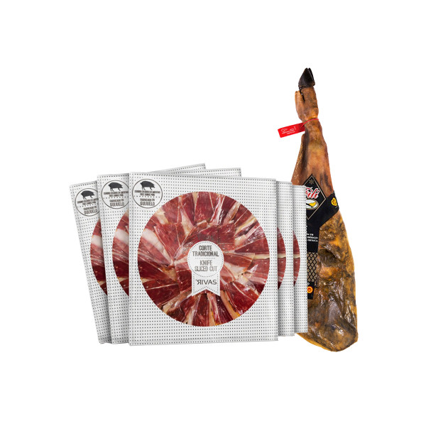 JAMÓN DE BELLOTA FILI 50% IBÉRICO CORTE TRADICIONAL