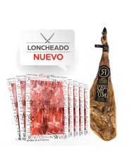 JAMÓN RIVAS BELLOTA 100% IBÉRICO PURO PREMIUM NATURAL 54MESES DE CURACIÓN LONCHEADO
