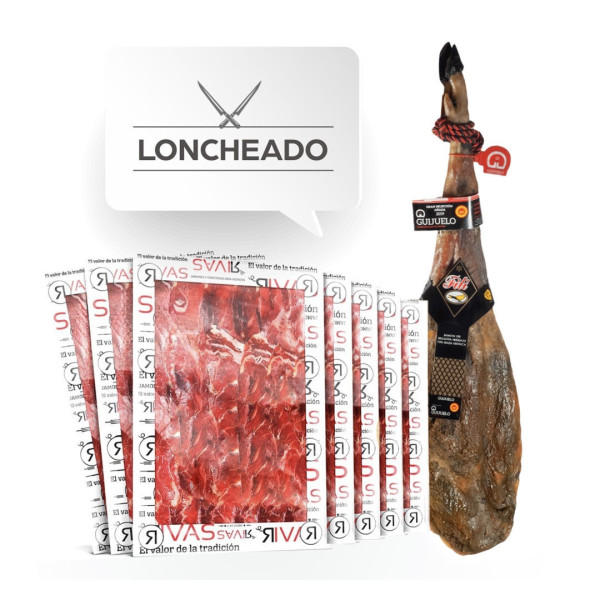 JAMÓN DE BELLOTA IBÉRICO 50% RAZA IBÉRICA - FILI (LONCHEADO)