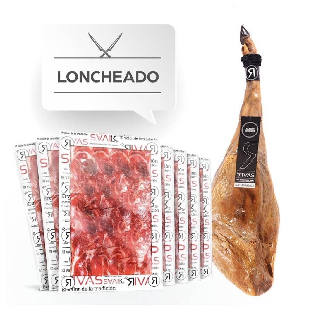 JAMÓN LONCHEADO DE CEBO DE CAMPO 50% RAZA IBÉRICA 100% NATURAL