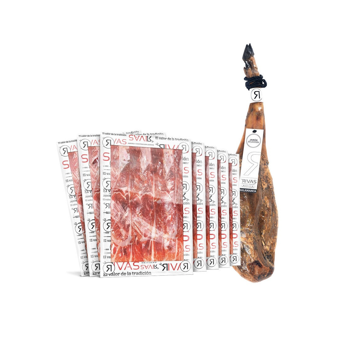 JAMÓN RIVAS SELECCIÓN +36 MESES (LONCHEADO)