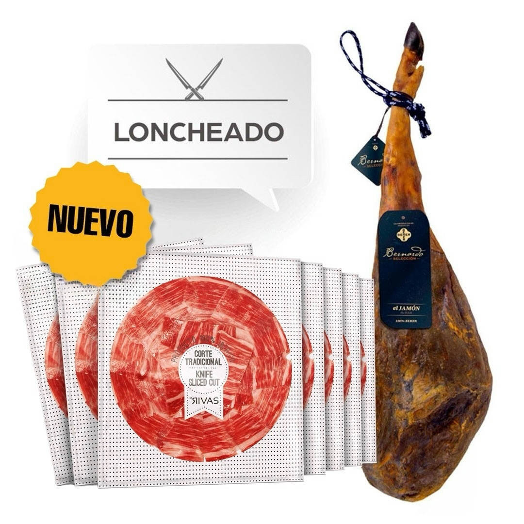 JAMÓN LONCHEADO BERNARDO SELECCION 100% BEHER CORTE TRADICIONAL