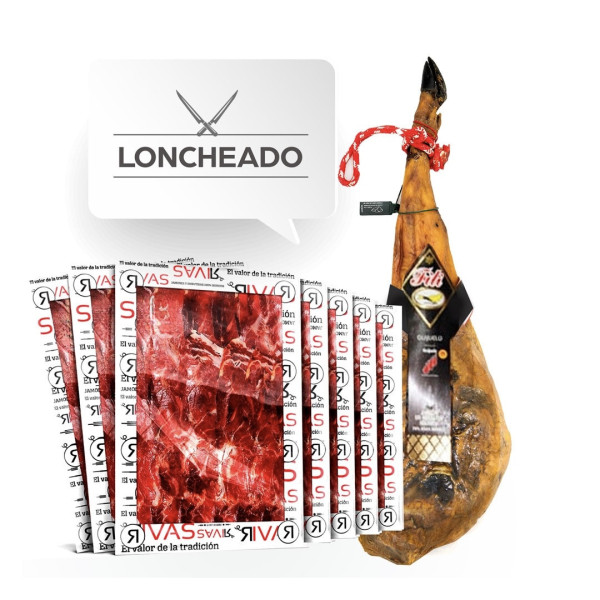 JAMÓN DE BELLOTA 100% IBÉRICO D.O. GUIJUELO - FILI (LONCHEADO)