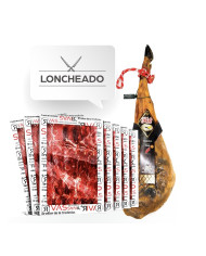 JAMÓN DE BELLOTA 100% IBÉRICO D.O. GUIJUELO - FILI (LONCHEADO)