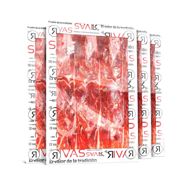 1/2 KG. JAMÓN RESERVA 100% NATURAL (SALAMANCA) LONCHEADO EN 5 SOBRES