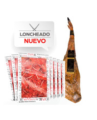 JAMON DE BELLOTA IBERICO 50% RAZA IBÉRICA 100% NATURAL PREMIUM (LONCHEADO)