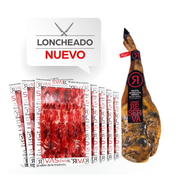 PALETA RIVAS DE BELLOTA IBÉRICA 50% RAZA IBÉRICA +3AÑOS DE CURACIÓN (LONCHEADO)