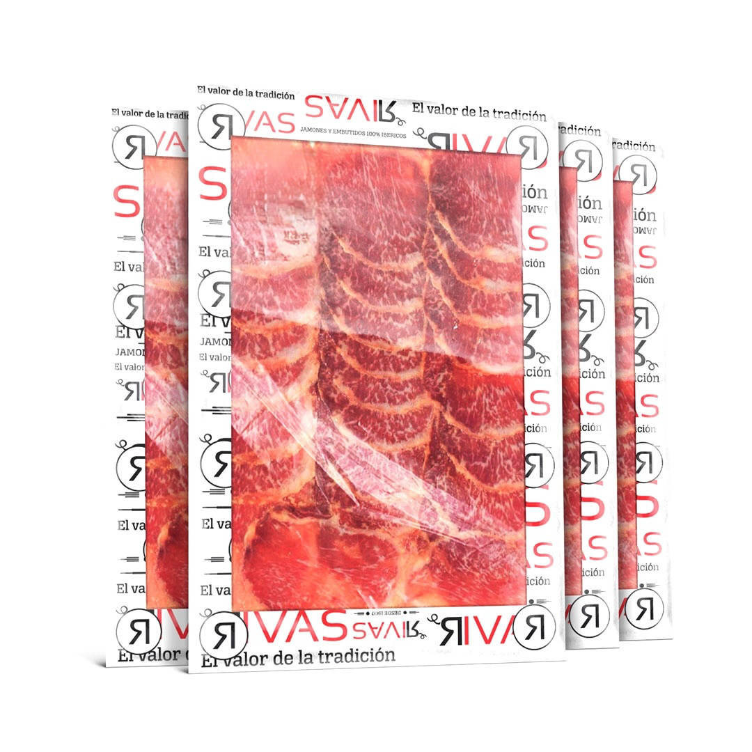 1/2 KG. LOMITO (PRESA) BELLOTA PURO 100% NATURAL LONCHEADO EN 5 SOBRES