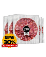 5 UNIDADES DE LOMO RIVAS IBÉRICO 100% NATURAL PRESENTADO EN PLATO
