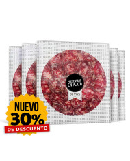 5 UNIDADES DE SALCHICHÓN RIVAS IBÉRICO 100% NATURAL PRESENTADO EN PLATO