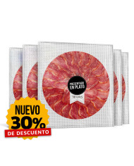5 UNIDADES DE LOMO RIVAS IBÉRICO 100% NATURAL PRESENTADO EN PLATO