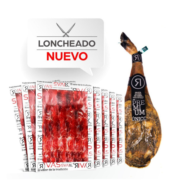 1KG PALETA 100% IBÉRICA CEBO DE CAMPO EN PAQUETES DE 100GRS