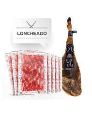 1KG DE JAMÓN 100% IBERICO CEBO DE CAMPO LONCHEADO EN PAQUETES DE 100GRS