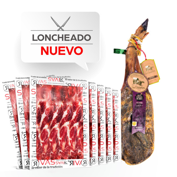 PALETA DE CEBO DE CAMPO 100% IBÉRICA +30 MESES DE CURACIÓN - (LONCHEADO)