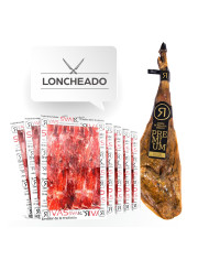 JAMÓN LONCHEADO DE BELLOTA IBÉRICO 100% RAZA IBÉRICA +5 AÑOS DE CURACIÓN