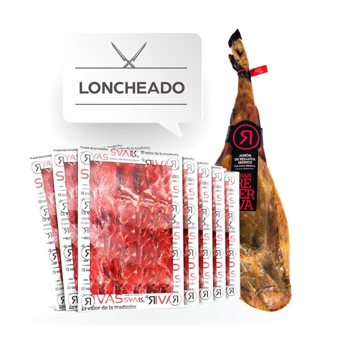 JAMON LONCHEADO DE BELLOTA IBERICO 75% IBÉRICO GRAN RESERVA D.O. SALAMANCA