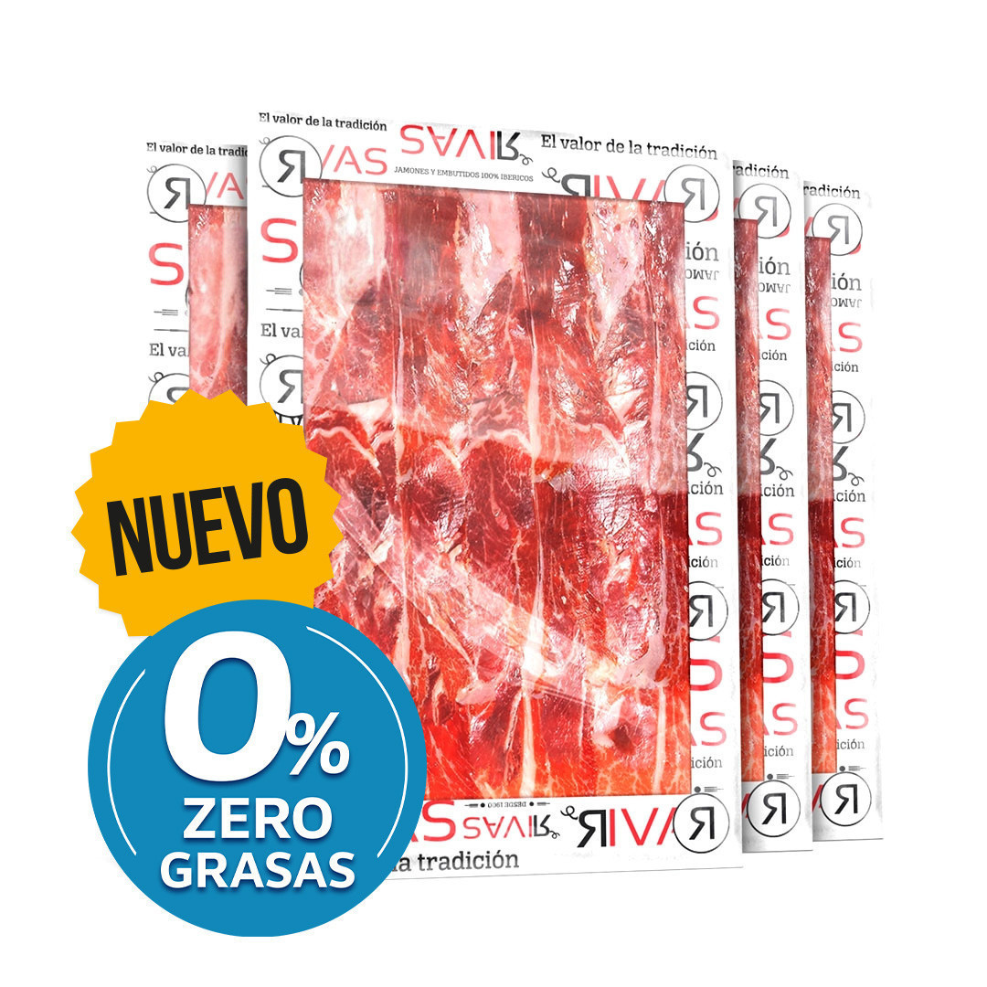 1/2 KG. DE JAMÓN ZERO (SIN GRASA EXTERIOR) BELLOTA IBÉRICO RIVAS 1/2 KG. DE JAMÓN ZERO (SIN GRASA EXTERIOR) BELLOTA IBÉRICO RIVAS