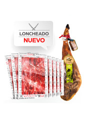 JAMÓN DE CEBO DE CAMPO 100% IBÉRICO +3 AÑOS DE CURACIÓN - (LONCHEADO)