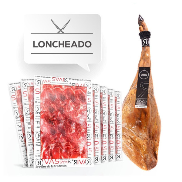 JAMÓN LONCHEADO DE CEBO IBÉRICO 50% RAZA IBÉRICA RIVAS