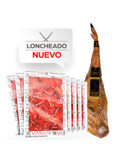 JAMON DE BELLOTA IBERICO 50% RAZA IBÉRICA 100% NATURAL PREMIUM (LONCHEADO)